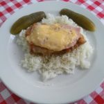 Magyaróvári pulyka szelet rizzsel