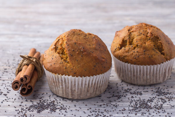 Mákos muffin
