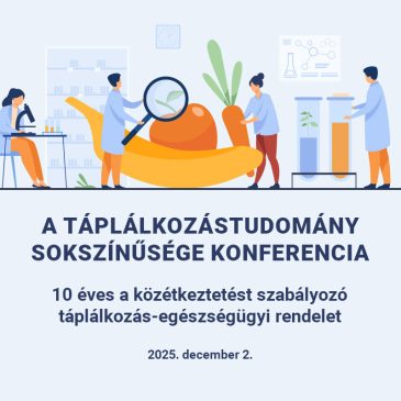 Konferenciával ünnepli az NNGYK a közétkeztetési rendelet jubileumát